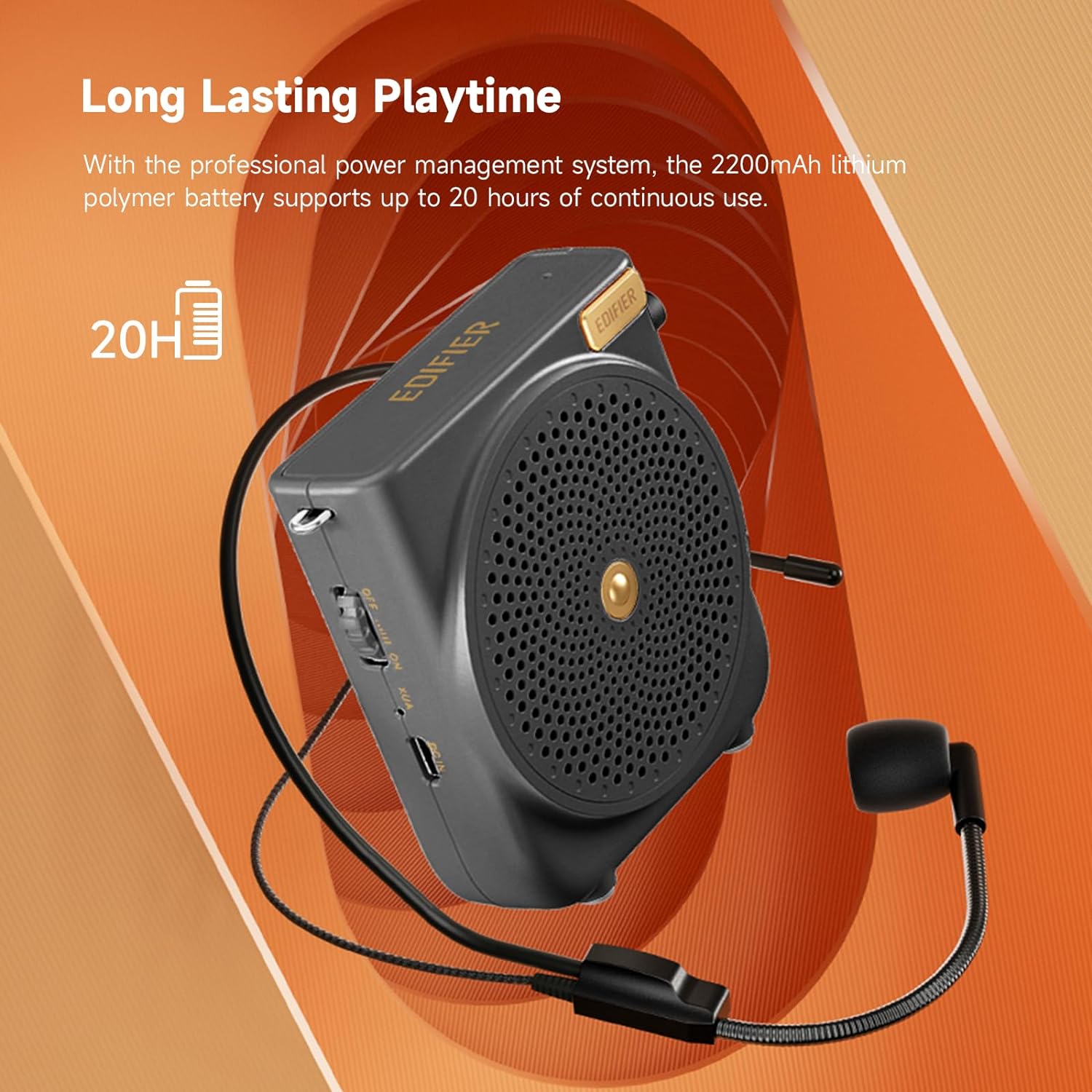 Edifier MF3 Portable Voice Amplifier - The Audio Store