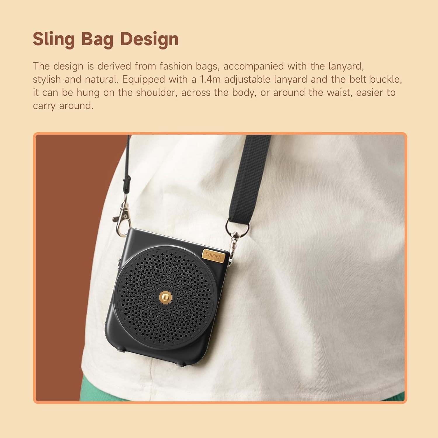 Edifier MF3 Portable Voice Amplifier - The Audio Store