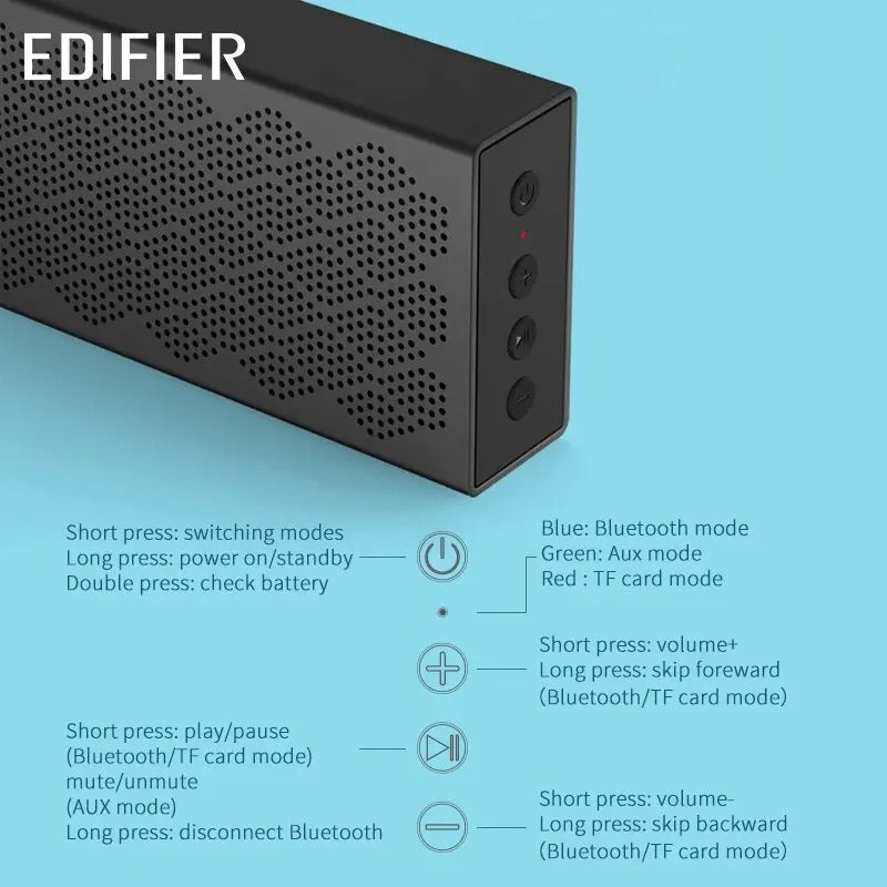 Edifier MP120 Portable Bluetooth Speaker - The Audio Store