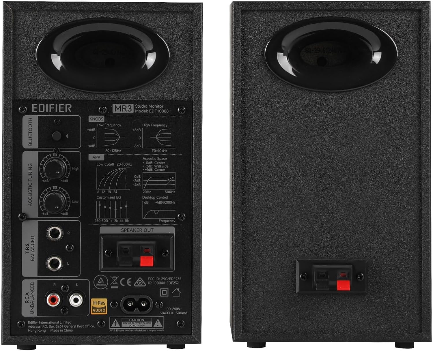 Edifier MR3 Hi-Res Bluetooth Powered Studio Monitor Speakers