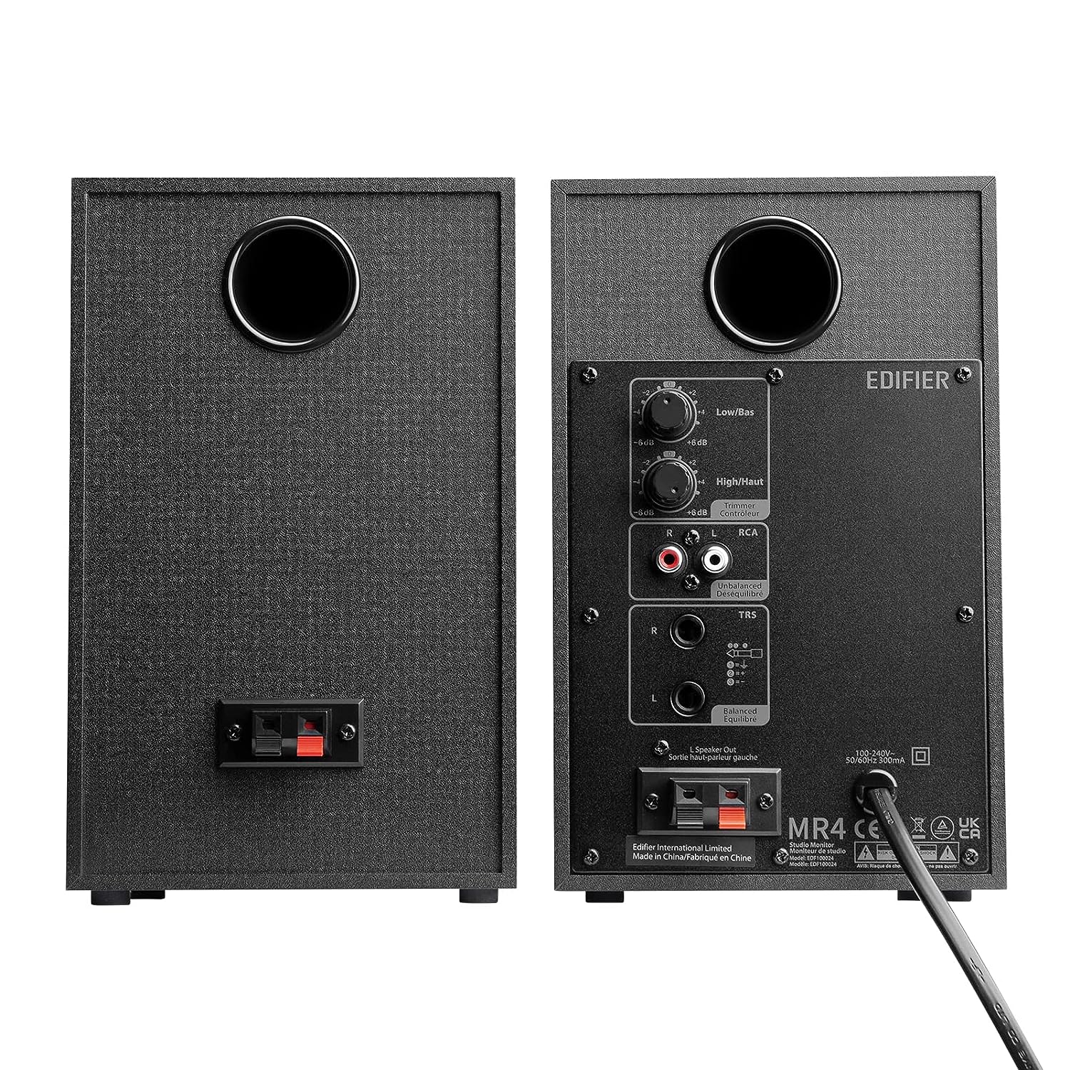 Edifier MR4 2.0 Studio Monitor Reference Speaker System - The Audio Store