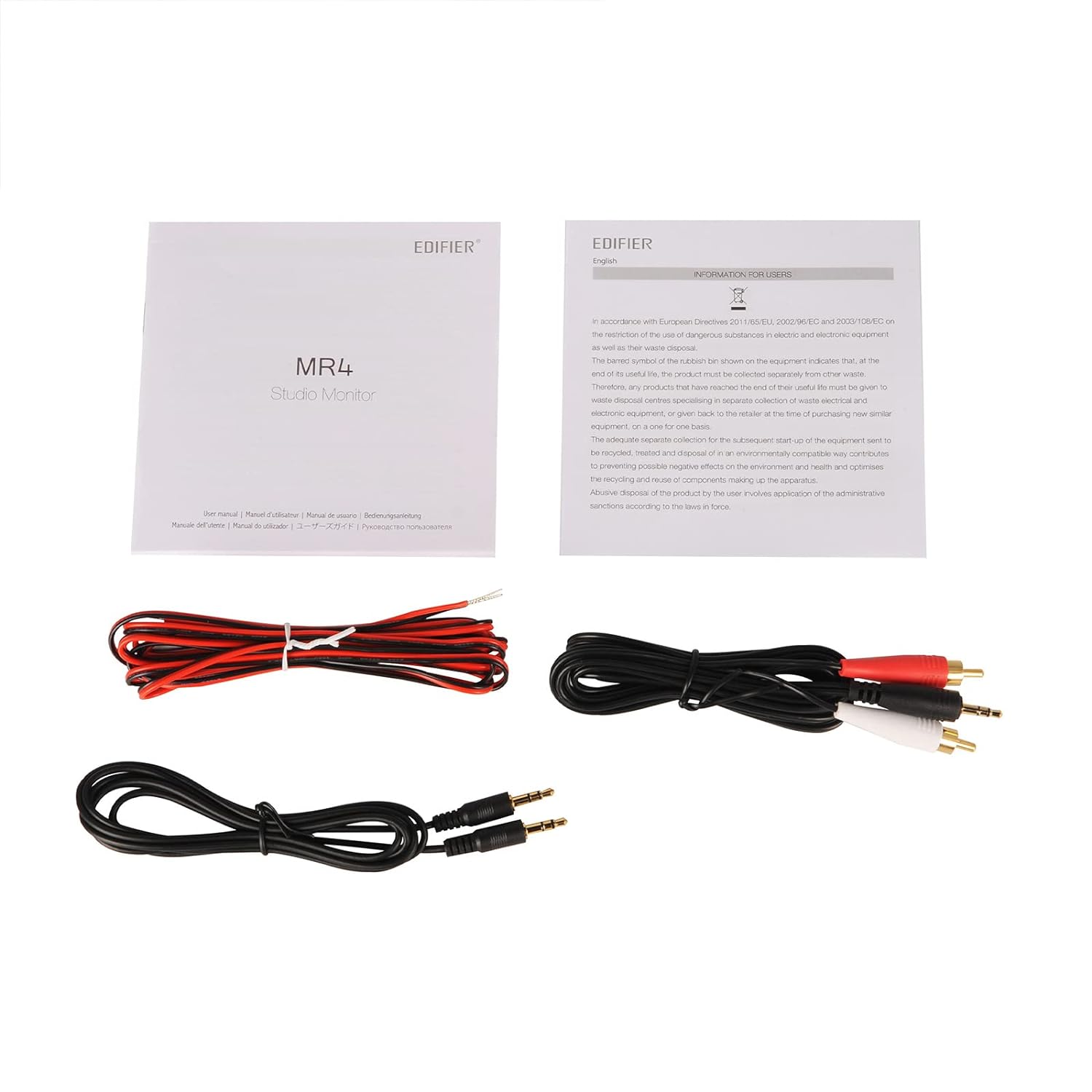 Edifier MR4 2.0 Studio Monitor Reference Speaker System - The Audio Store