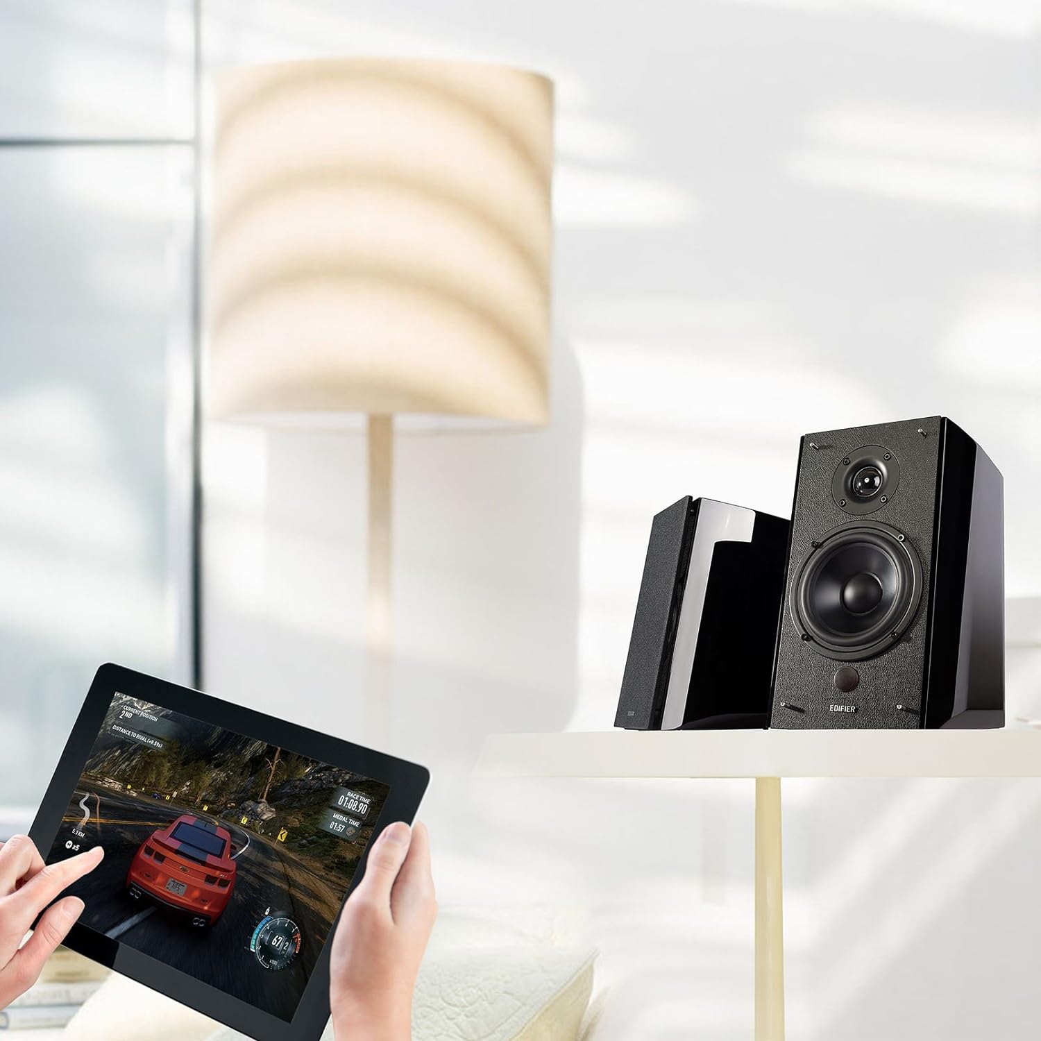 Edifier R2000DB Powered Bluetooth Bookshelf Speaker - The Audio Store