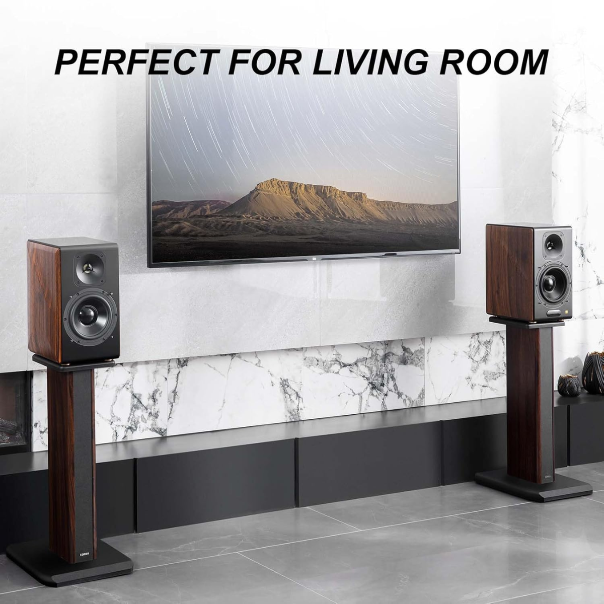 Edifier S3000MKII Hi-Res Audio Active 2.0 Bluetooth Bookshelf Speaker - The Audio Store