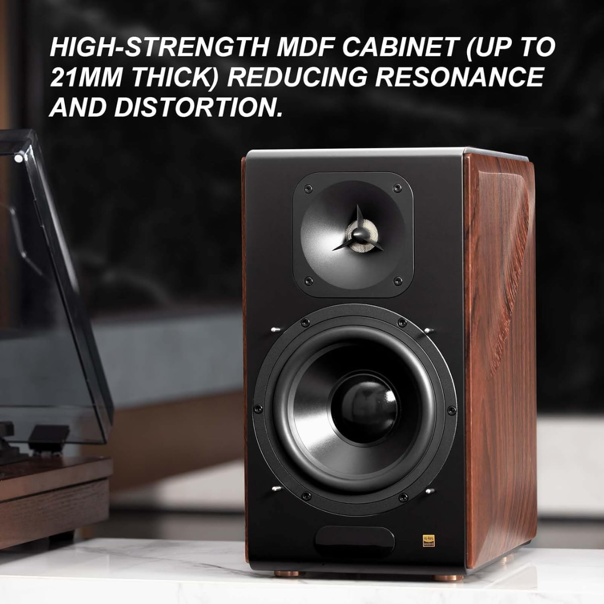 Edifier S3000MKII Hi-Res Audio Active 2.0 Bluetooth Bookshelf Speaker - The Audio Store