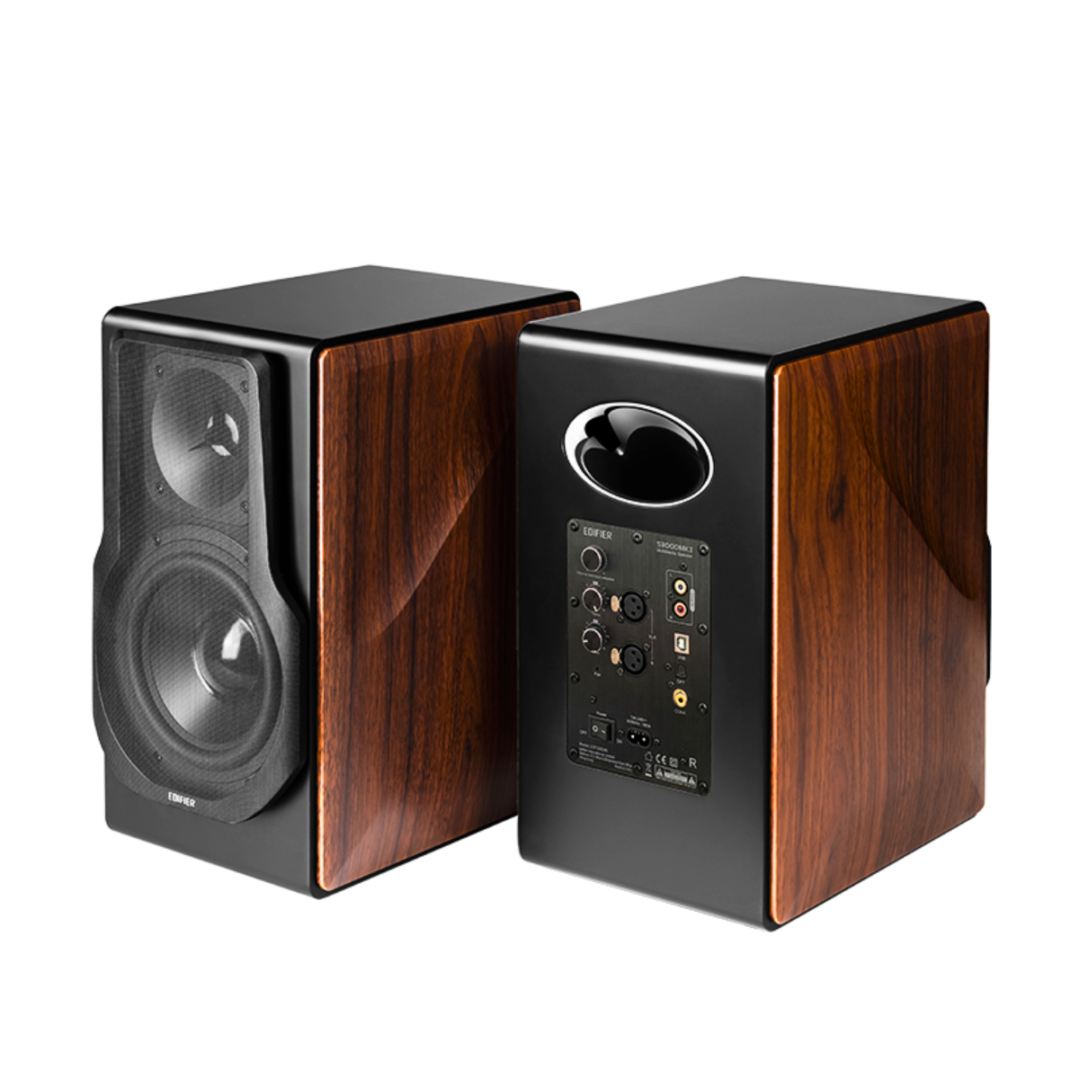 Edifier S3000MKII Hi-Res Audio Active 2.0 Bluetooth Bookshelf Speaker - The Audio Store