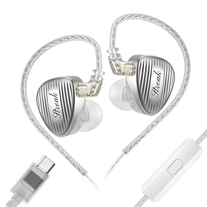 GK Streak Dynamic + Micro Planar Driver IEM With Mic