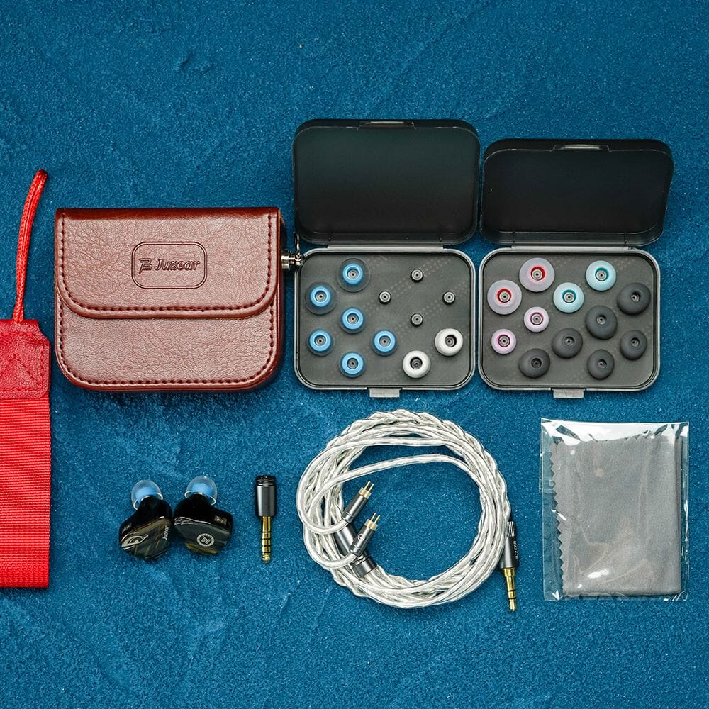 JUZEAR Harrier 1DD+6BA+2 Micro Planar Drivers IEMs