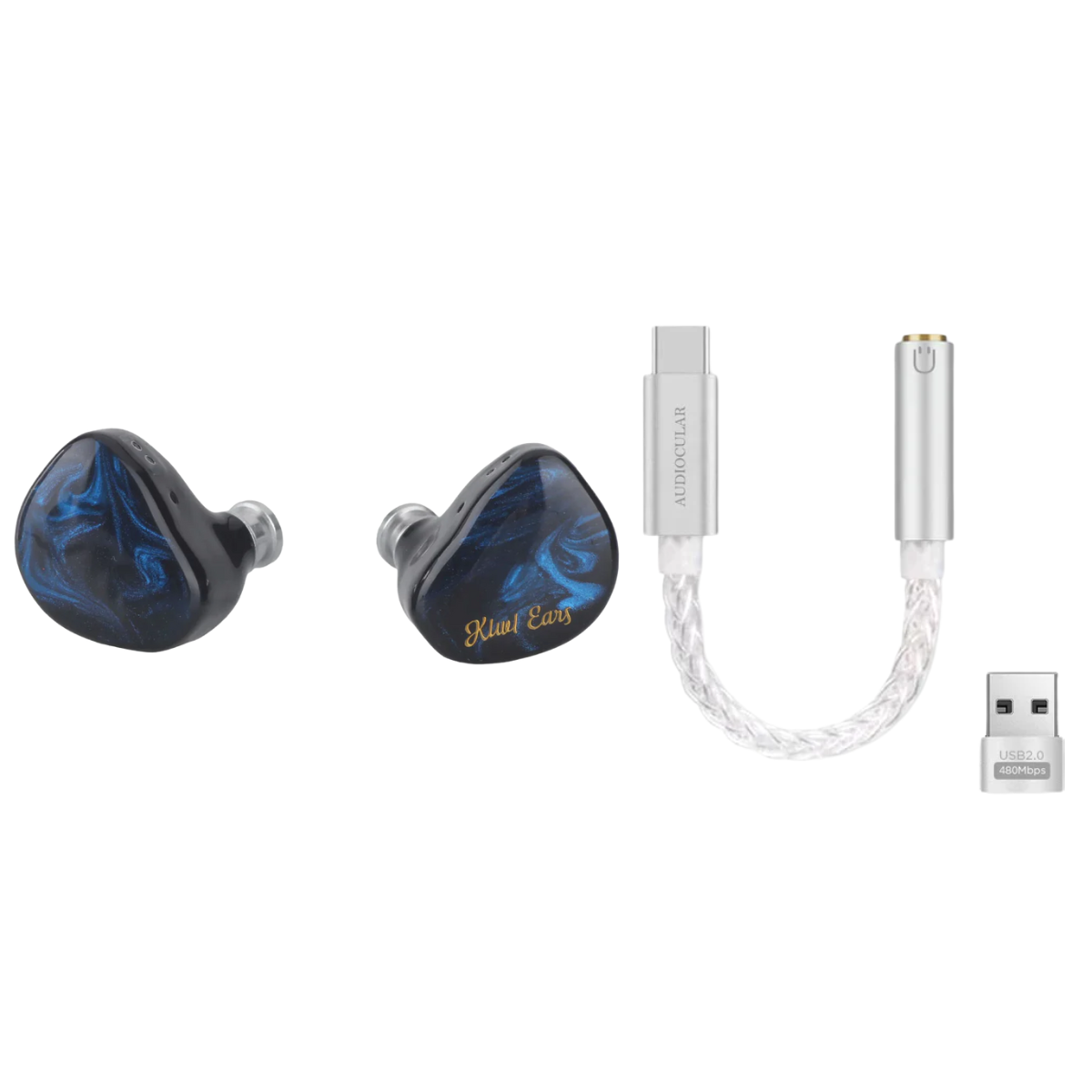 Kiwi Ears Cadenza IEM & Audiocular D07 DAC - The Audio Store