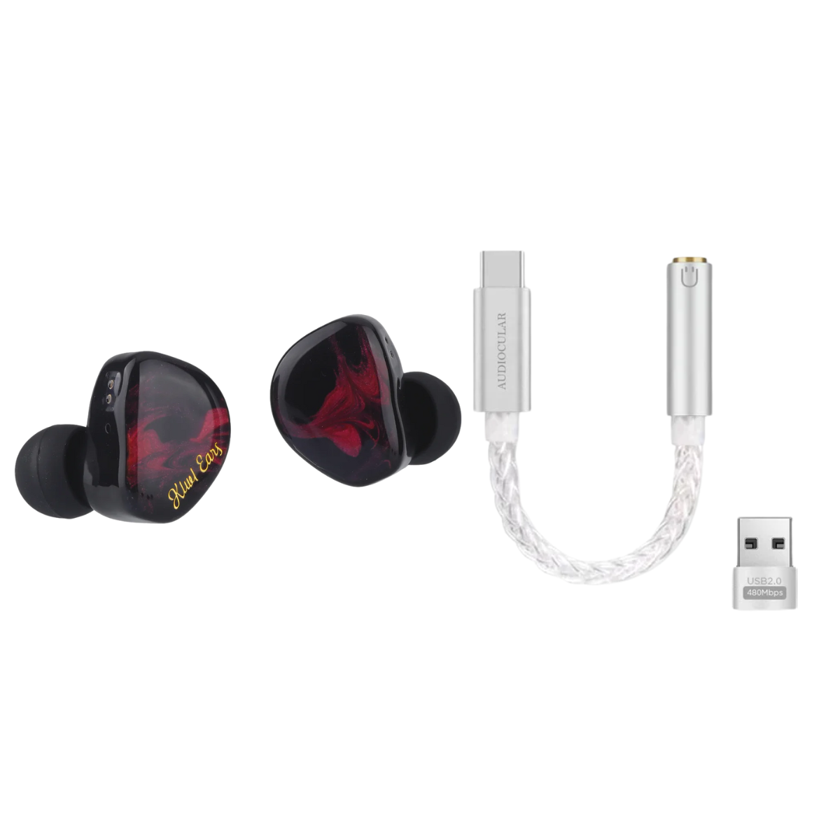 Kiwi Ears Cadenza IEM & Audiocular D07 DAC - The Audio Store