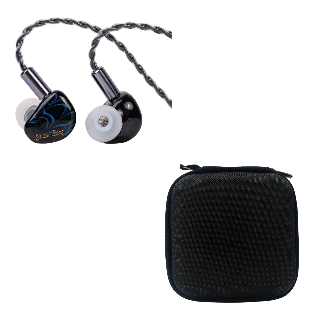 Kiwi Ears Cadenza IEM & EarAudio Carry Case