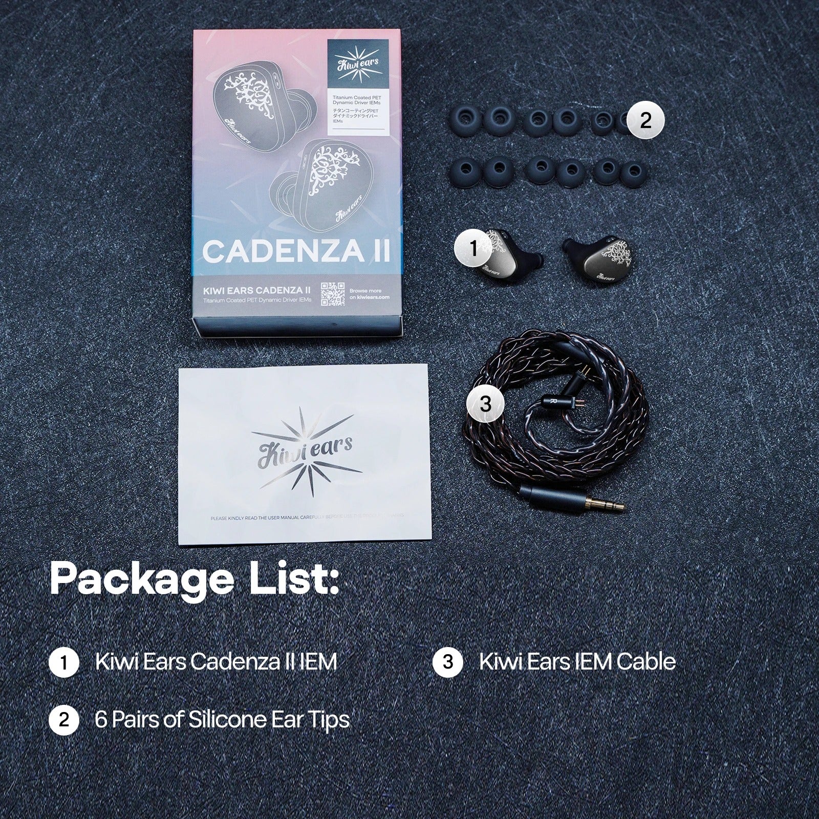 Kiwi Ears Cadenza II IEM