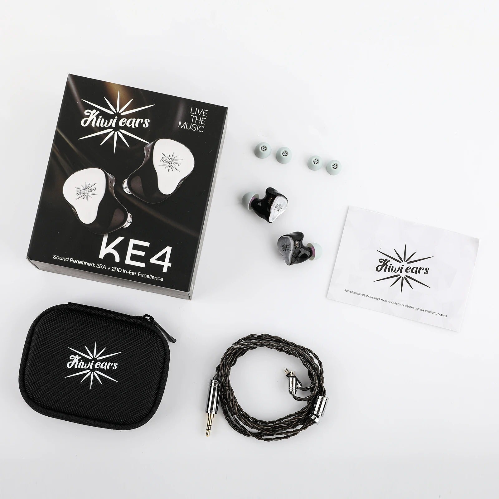 Kiwi Ears KE4 IEM - The Audio Store