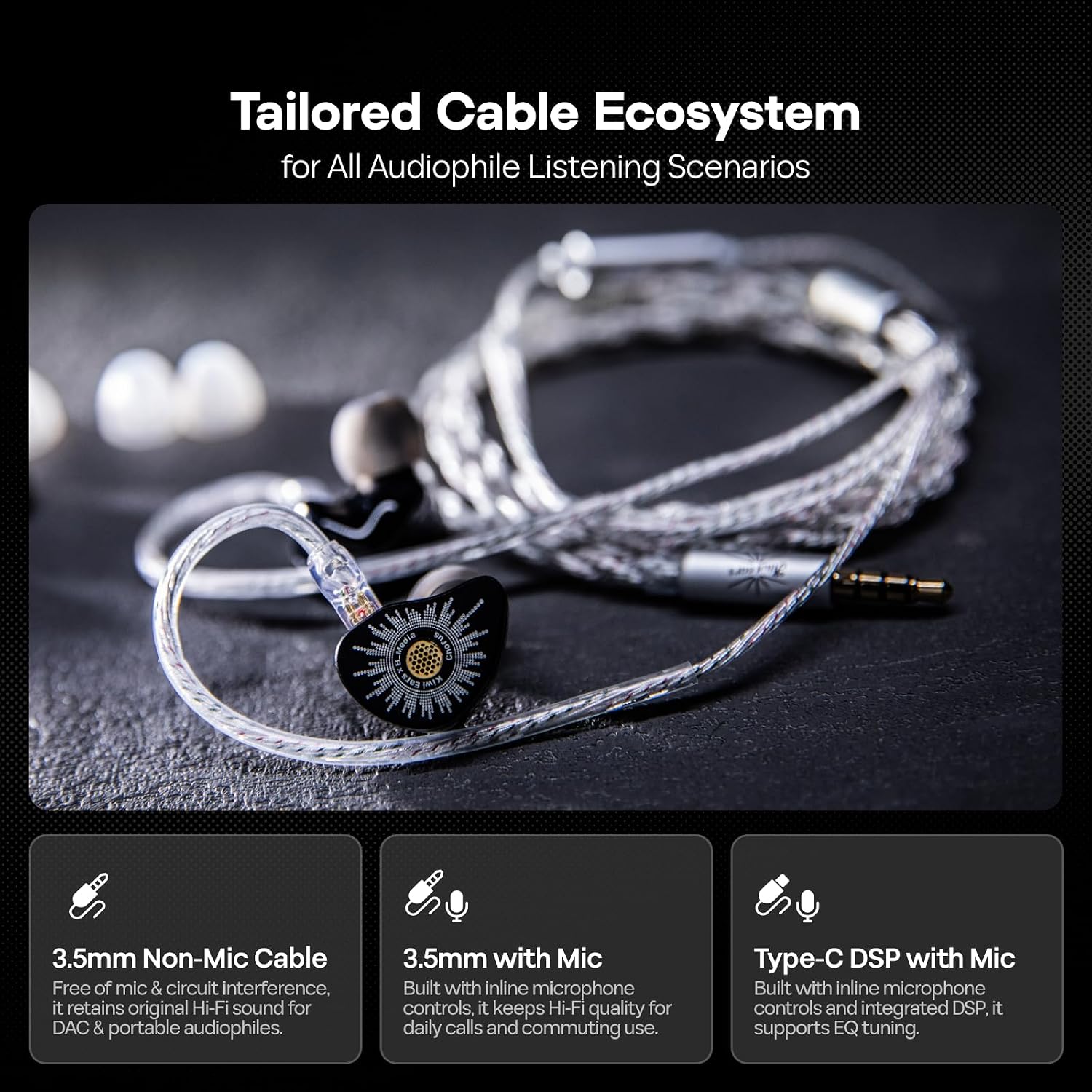 Kiwi Ears x B_Media: Chorus IEM With Mic