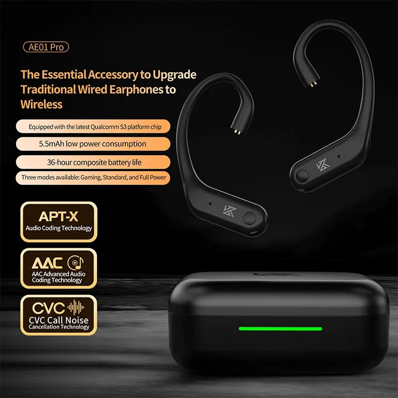 KZ AE01 Pro True Wireless Adapter for IEMs