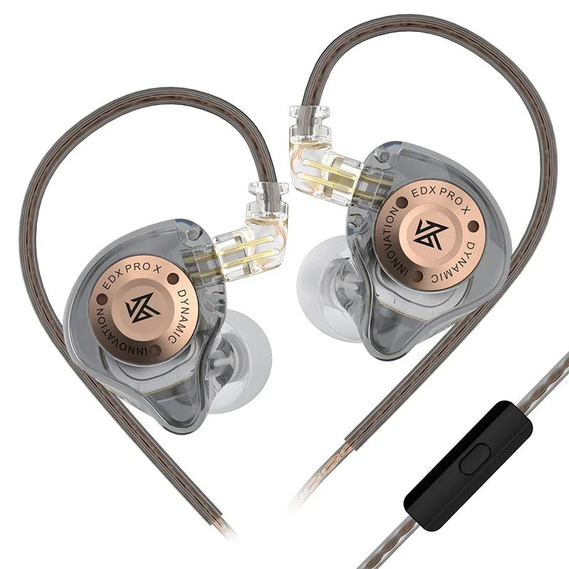 KZ EDX Pro X Wired IEM With Mic - The Audio Store