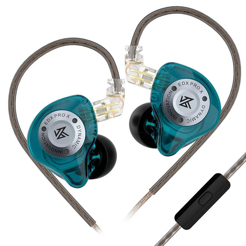 Open Box KZ EDX Pro X Wired IEM With Mic - The Audio Store
