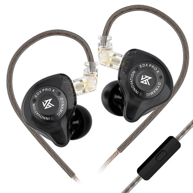 KZ EDX Pro X Wired IEM With Mic - The Audio Store