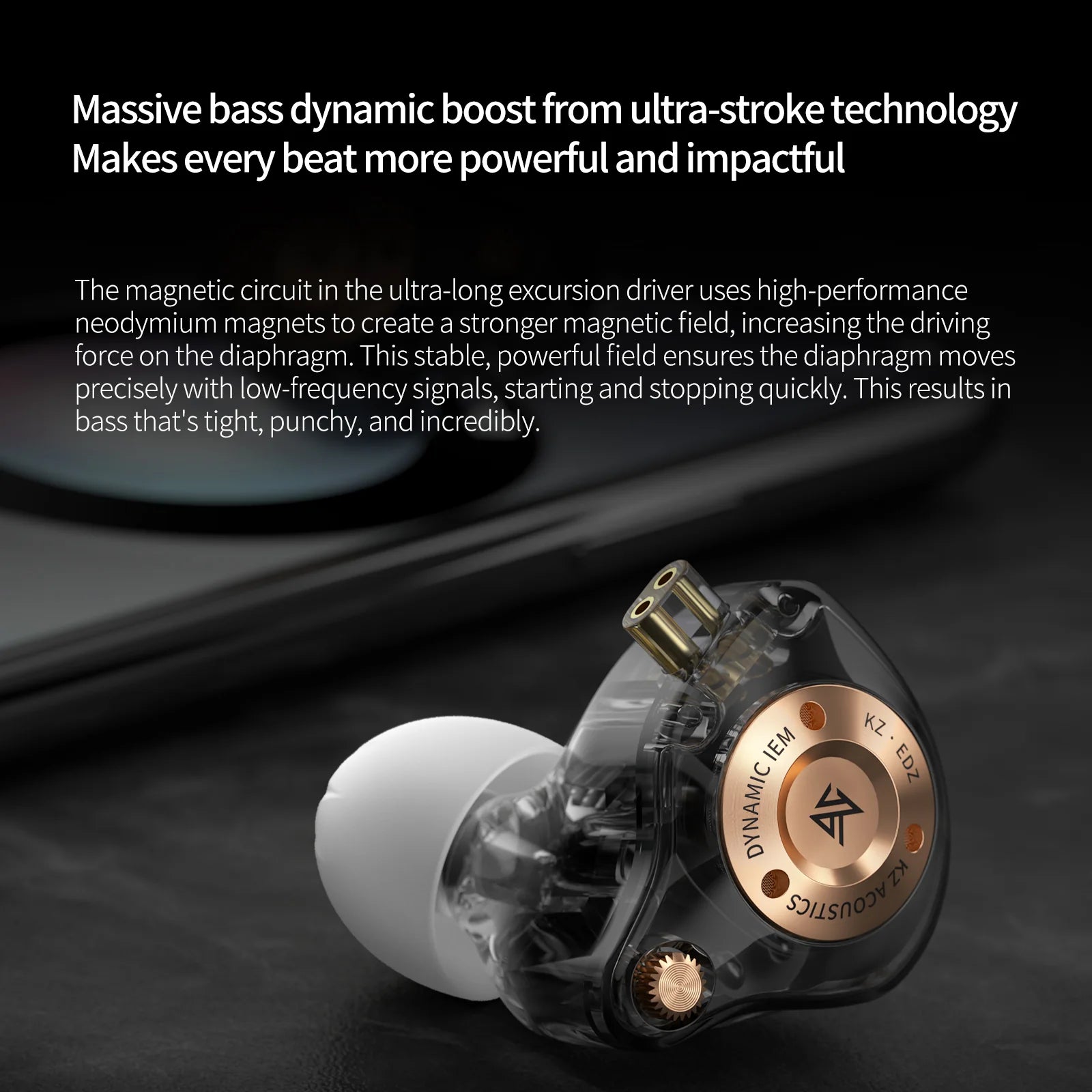 KZ EDZ IEM With Mic