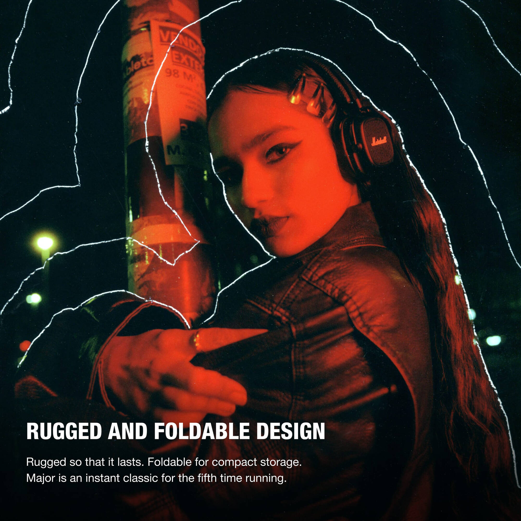 Marshall MAJOR V On-Ear Wireless Headphone