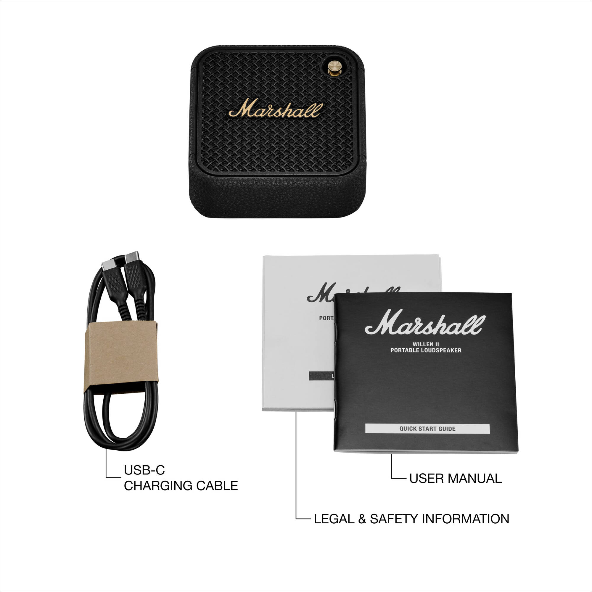 Marshall WILLEN II Portable Bluetooth Speaker