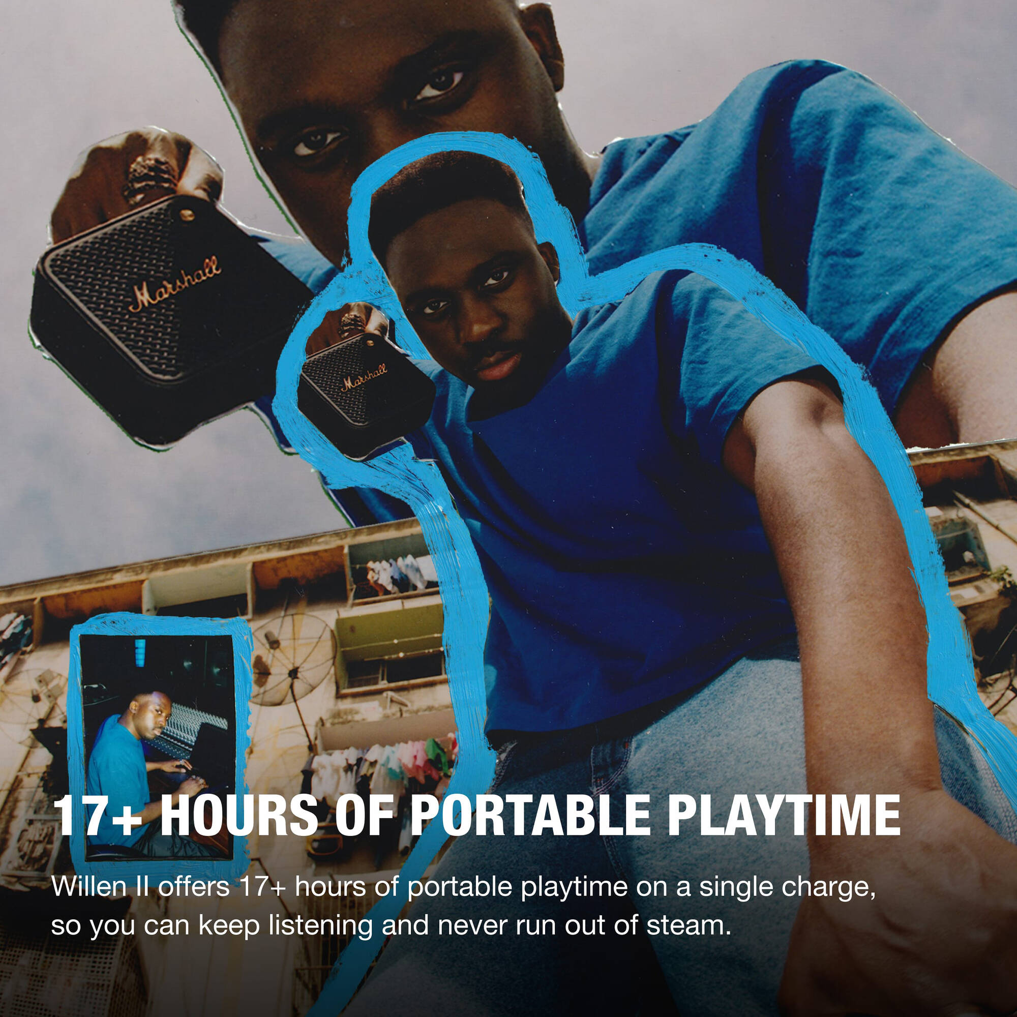 Marshall WILLEN II Portable Bluetooth Speaker