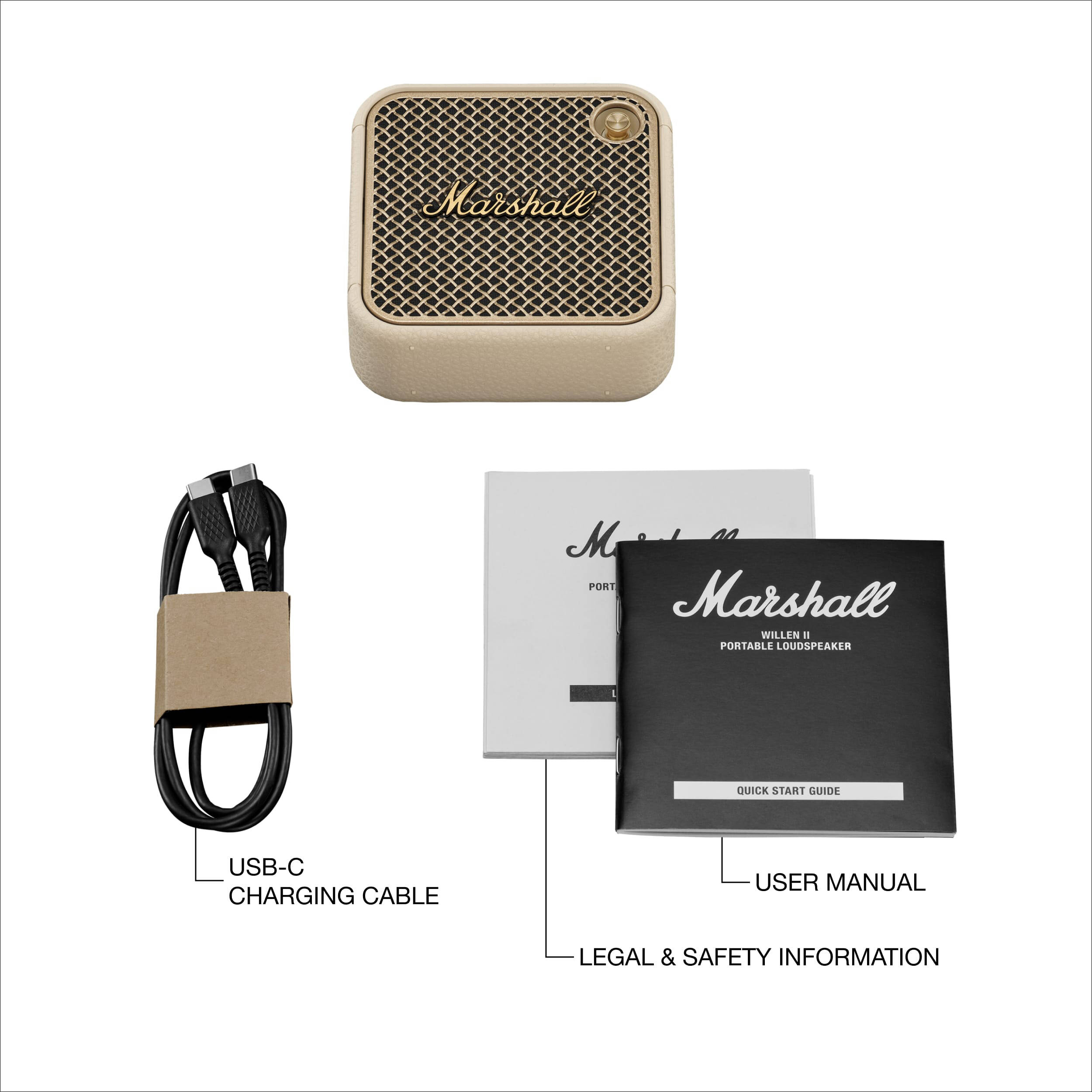 Marshall WILLEN II Portable Bluetooth Speaker