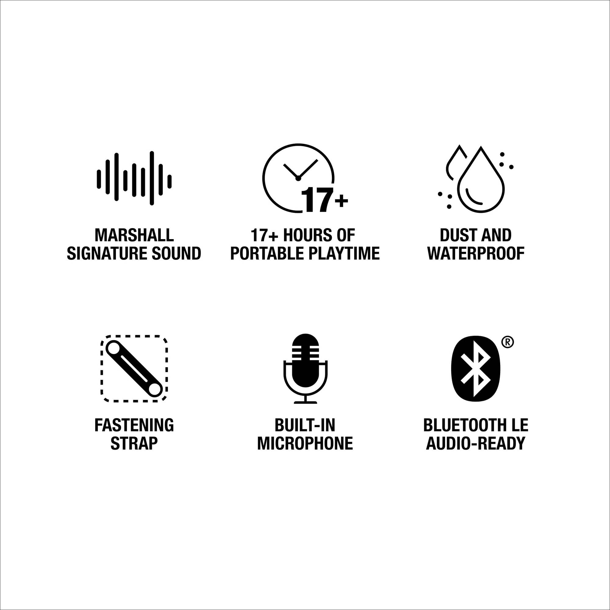 Marshall WILLEN II Portable Bluetooth Speaker