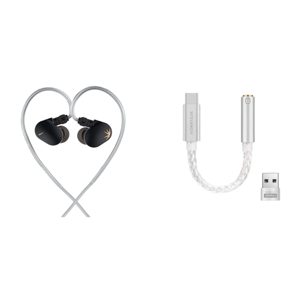 MOONDROP CHU II IEM Audiocular D07 DAC