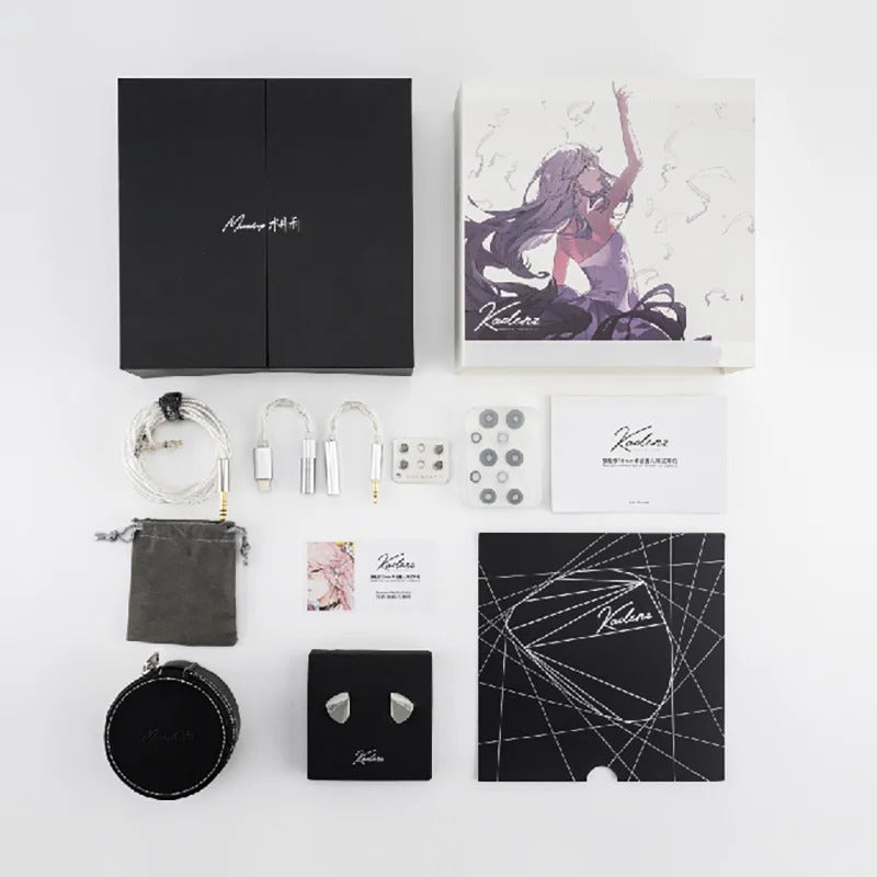 MOONDROP KADENZ In-Ear Monitor earphones in the box