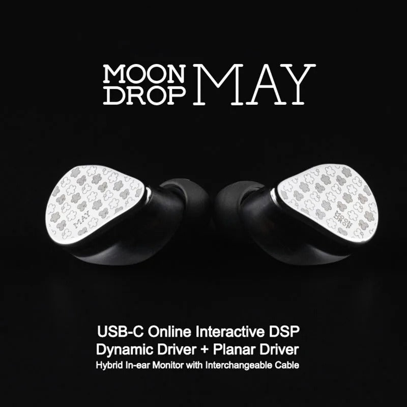 MOONDROP MAY DSP IEM With Type-C Plug - The Audio Store