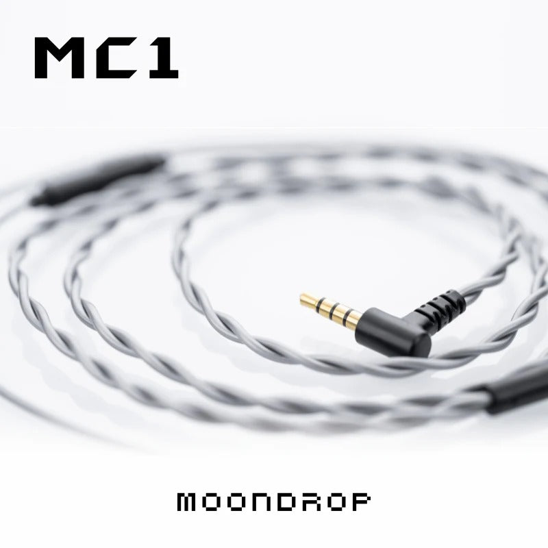 MOONDROP MC1 With Microphone Cable for IEMs - The Audio Store