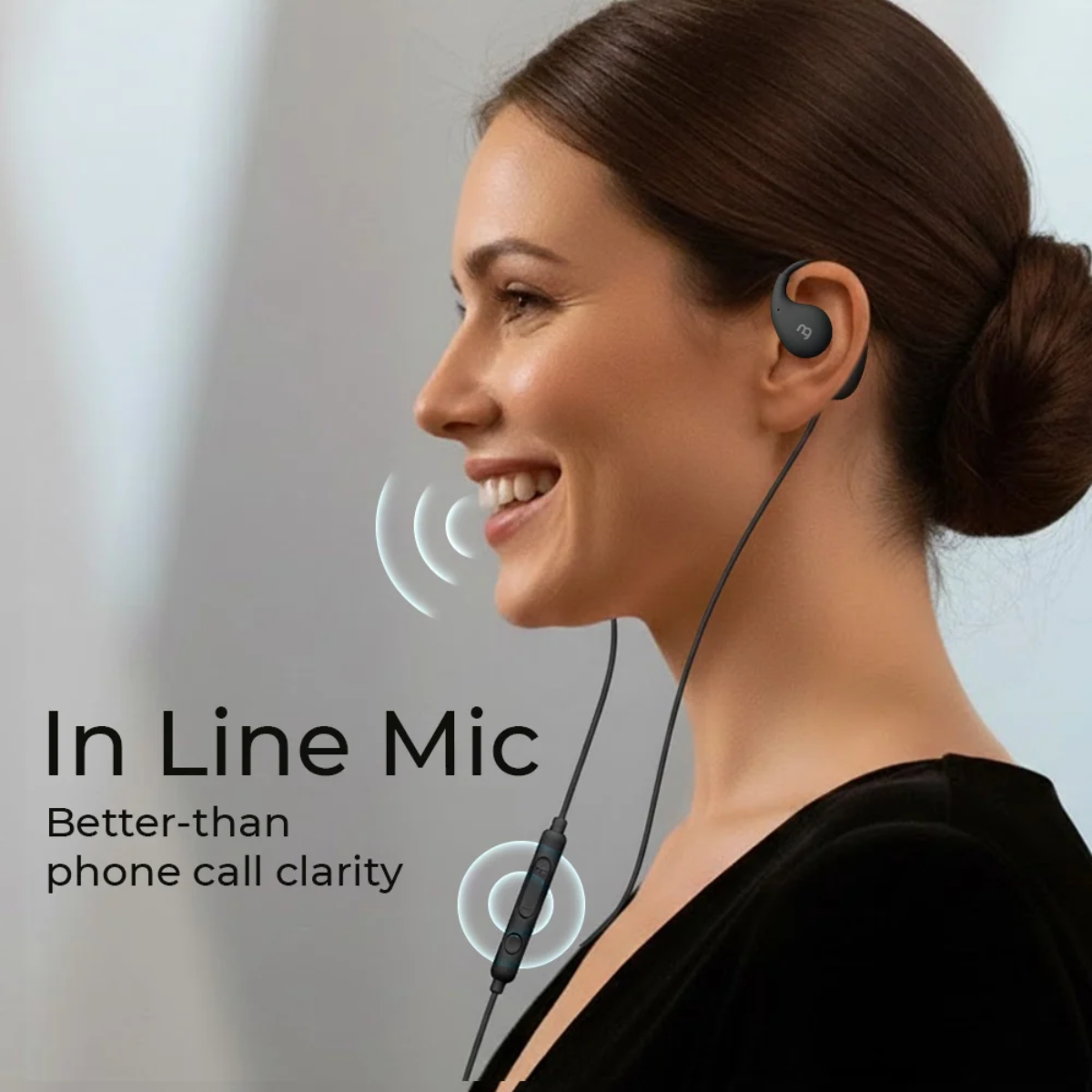 NG EarSafe OpenWire Earphones With Mic - Type-C Plug