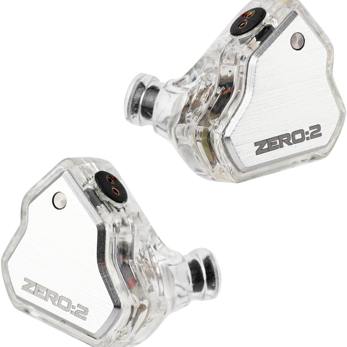 Open Box 7HZ x Crinacle Zero 2 IEM - Without Mic / Silver - The Audio Store