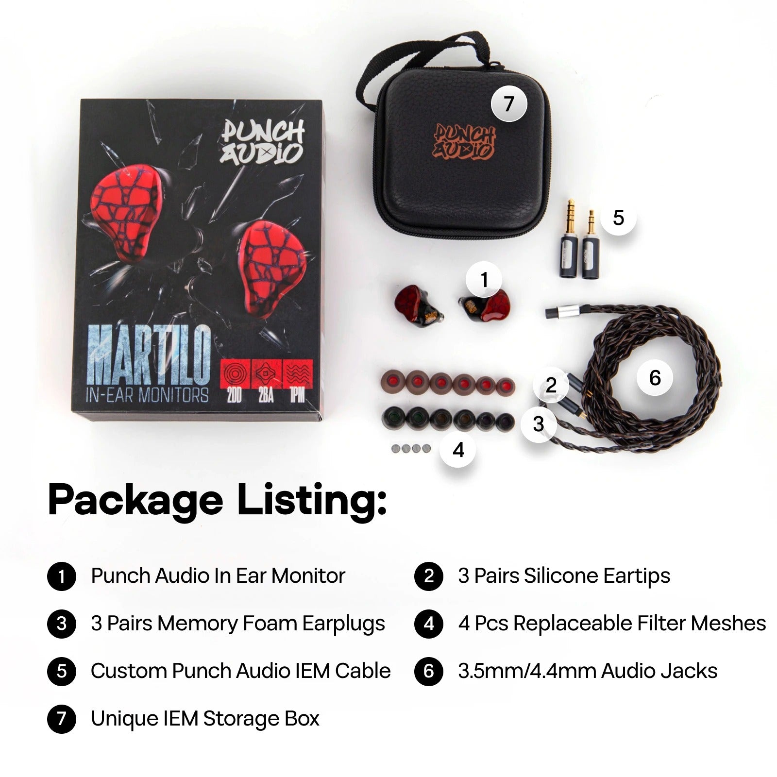 Punch Audio Martilo IEM