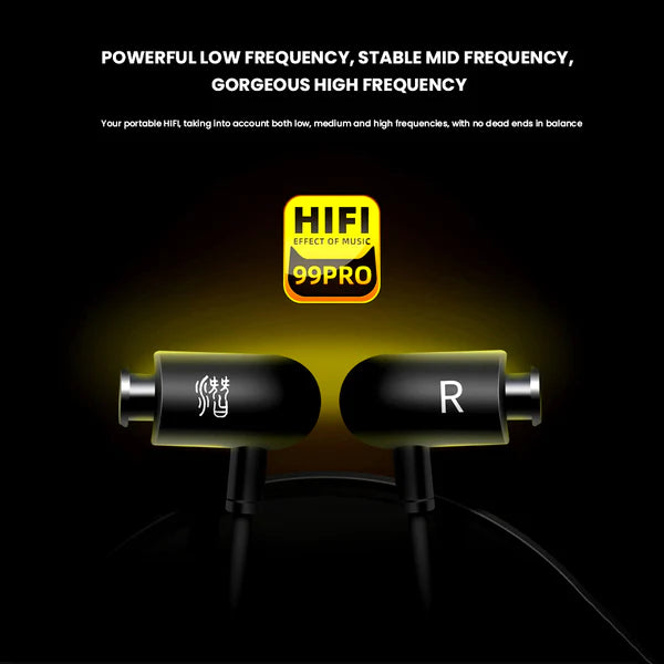 QianYun Qian99 Pro Wired Earphones - The Audio Store