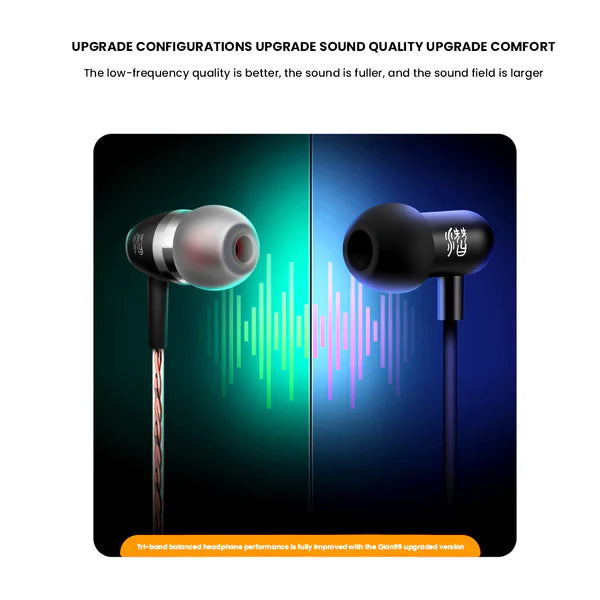 QianYun Qian99 Pro Wired Earphones - The Audio Store