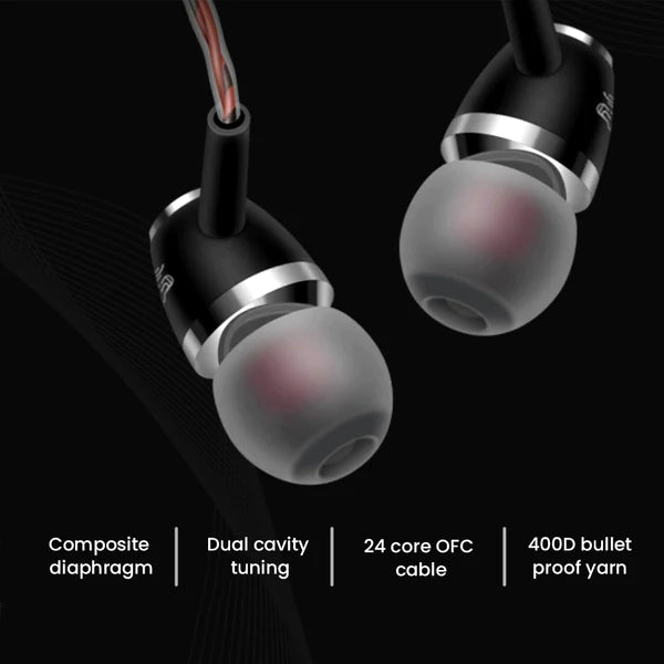 QianYun Qian99 Wired Earphones - The Audio Store