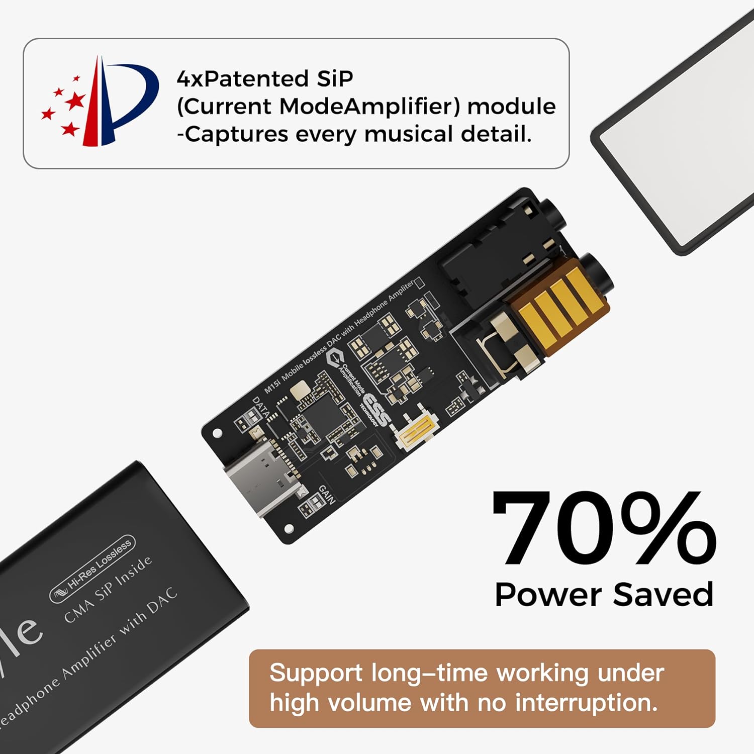 Questyle M15i Hi-Res Lossless Portable DAC & Amp - The Audio Store