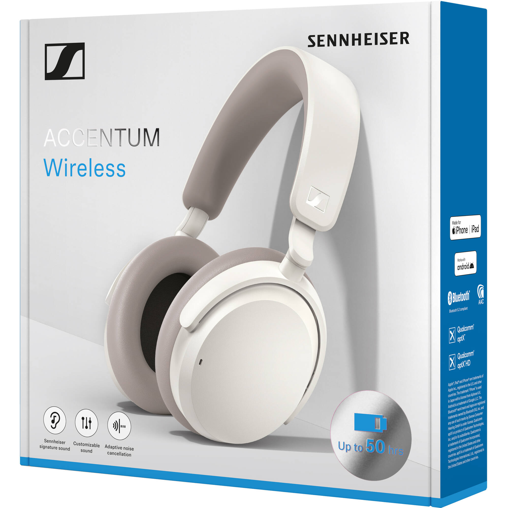 Sennheiser ACCENTUM Hybrid Noise-Canceling Wireless Headphones - The Audio Store