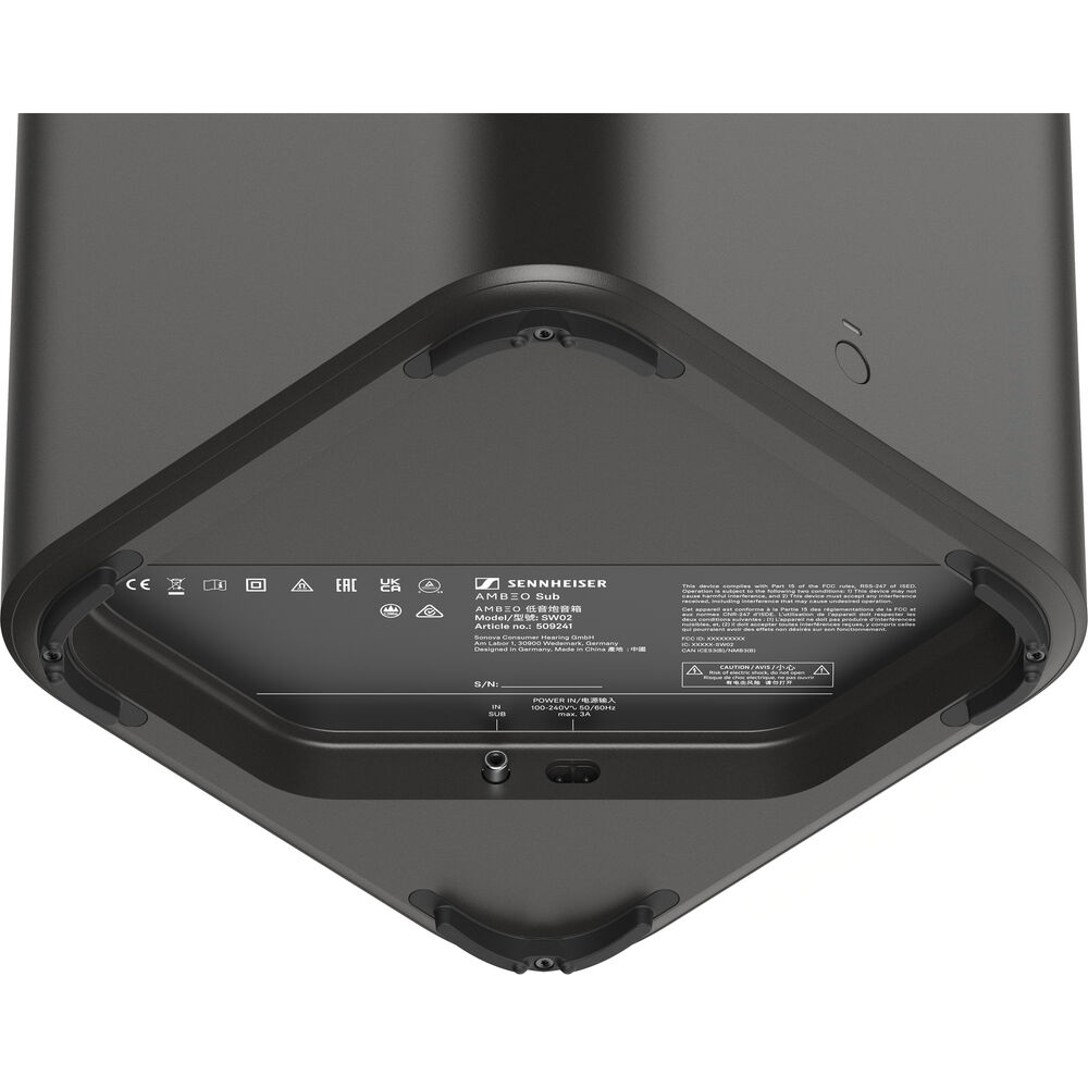 Sennheiser AMBEO SUB Subwoofer - The Audio Store