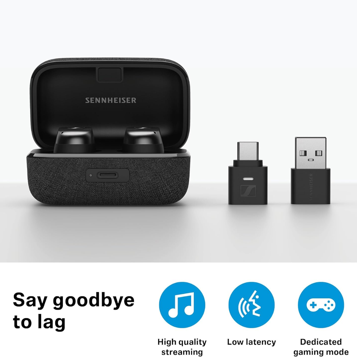 Sennheiser BTD 700 Lossless Hi-Res Bluetooth USB-A/USB-C Adapter