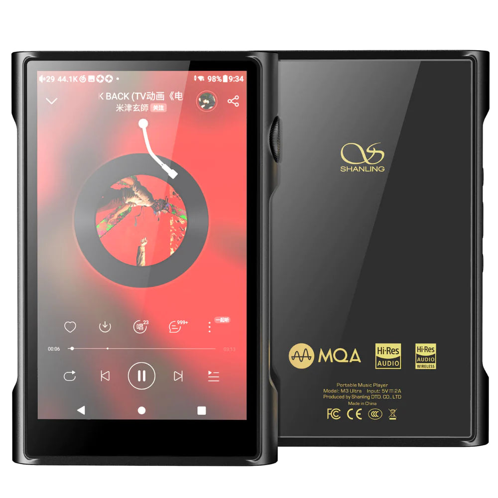 Shanling M3 Ultra Portable Hi-Res Digital Audio Player - The Audio Store