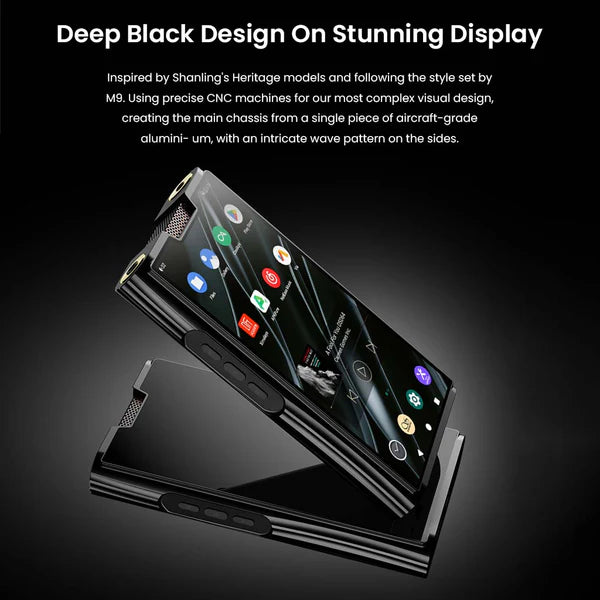 Shanling M8T Flagship Dual Tube Portable Hi-Res Digital Audio Player - The Audio Store