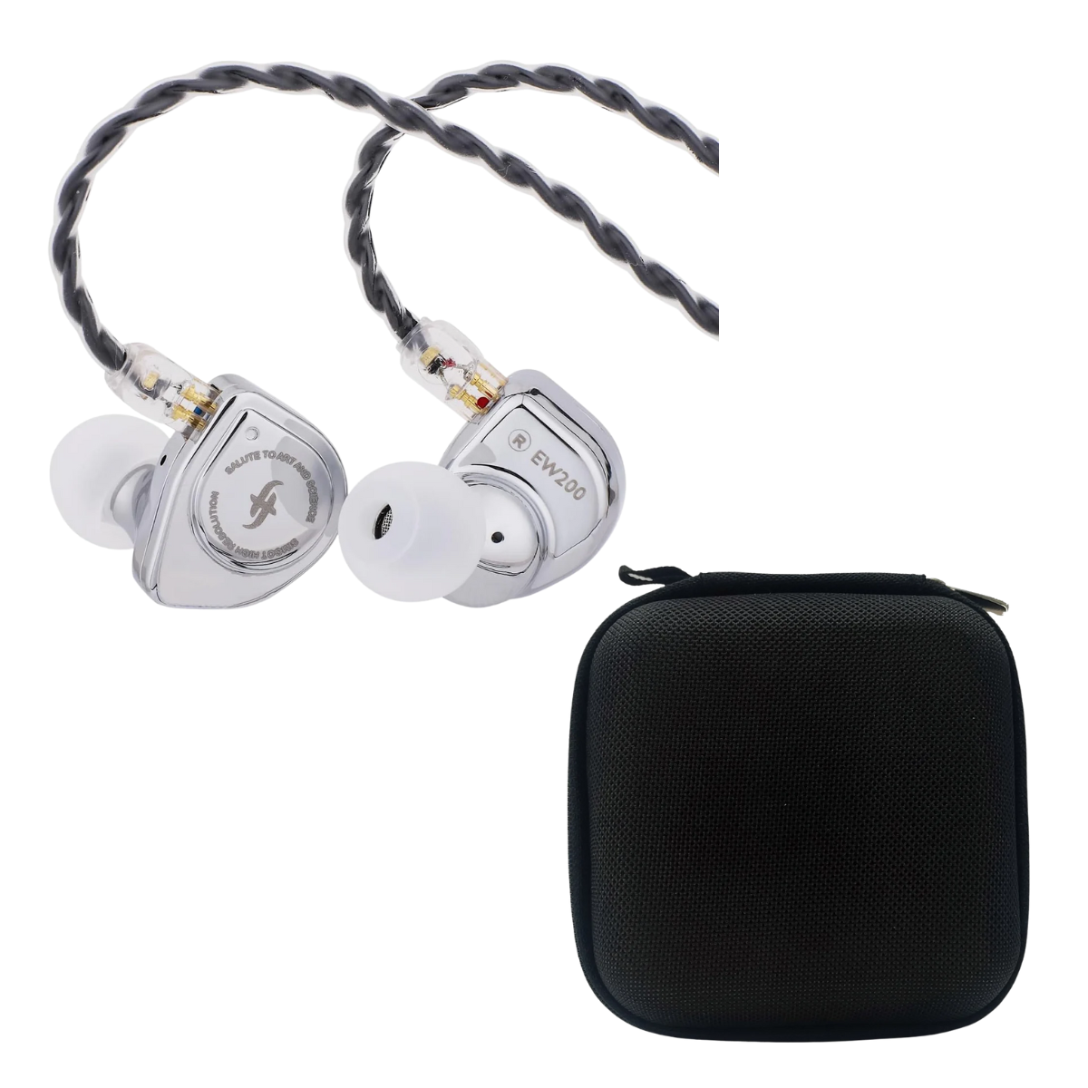 SIMGOT EW200 IEM & EarAudio Carry Case