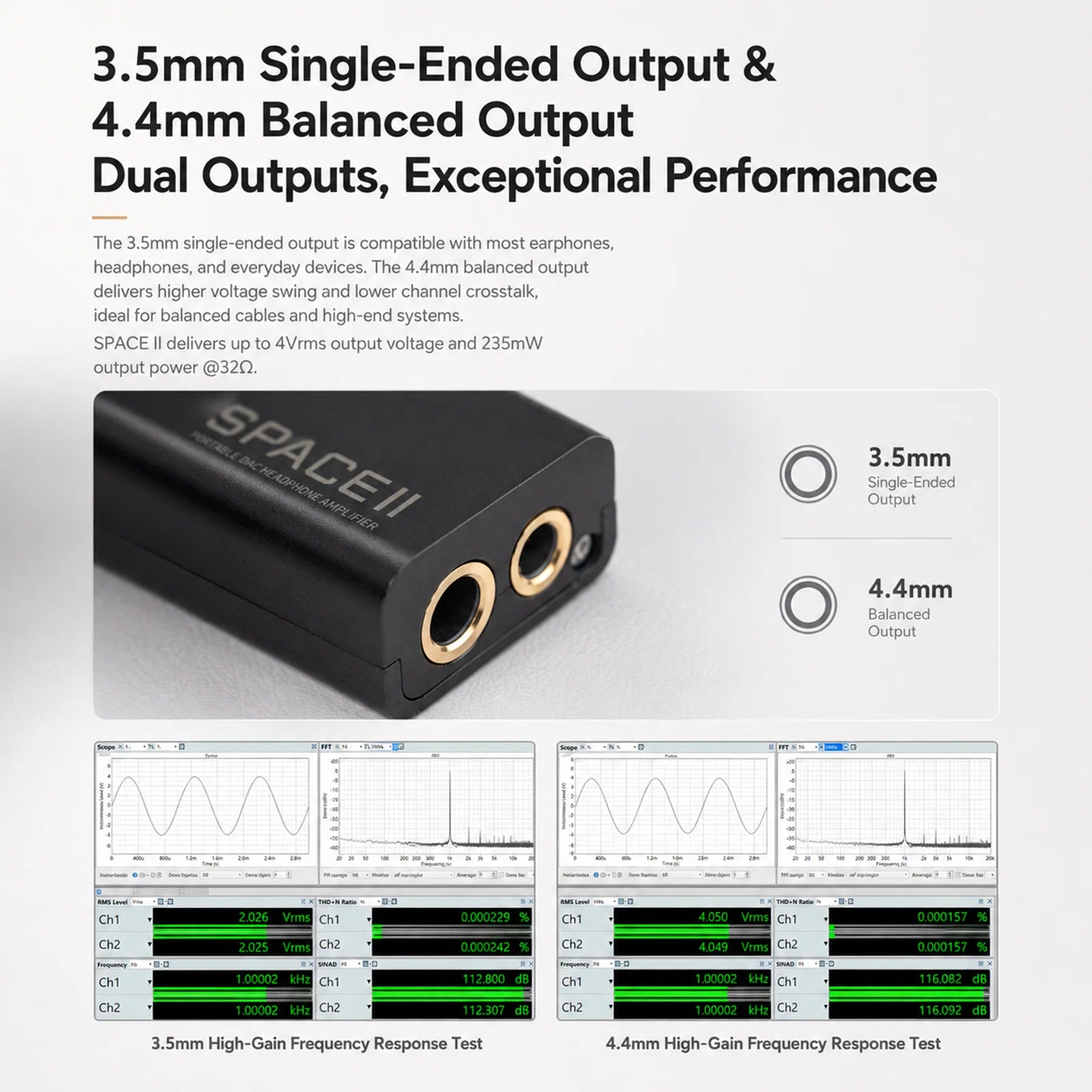 TANCHJIM SPACE II Portable DAC & Amplifier