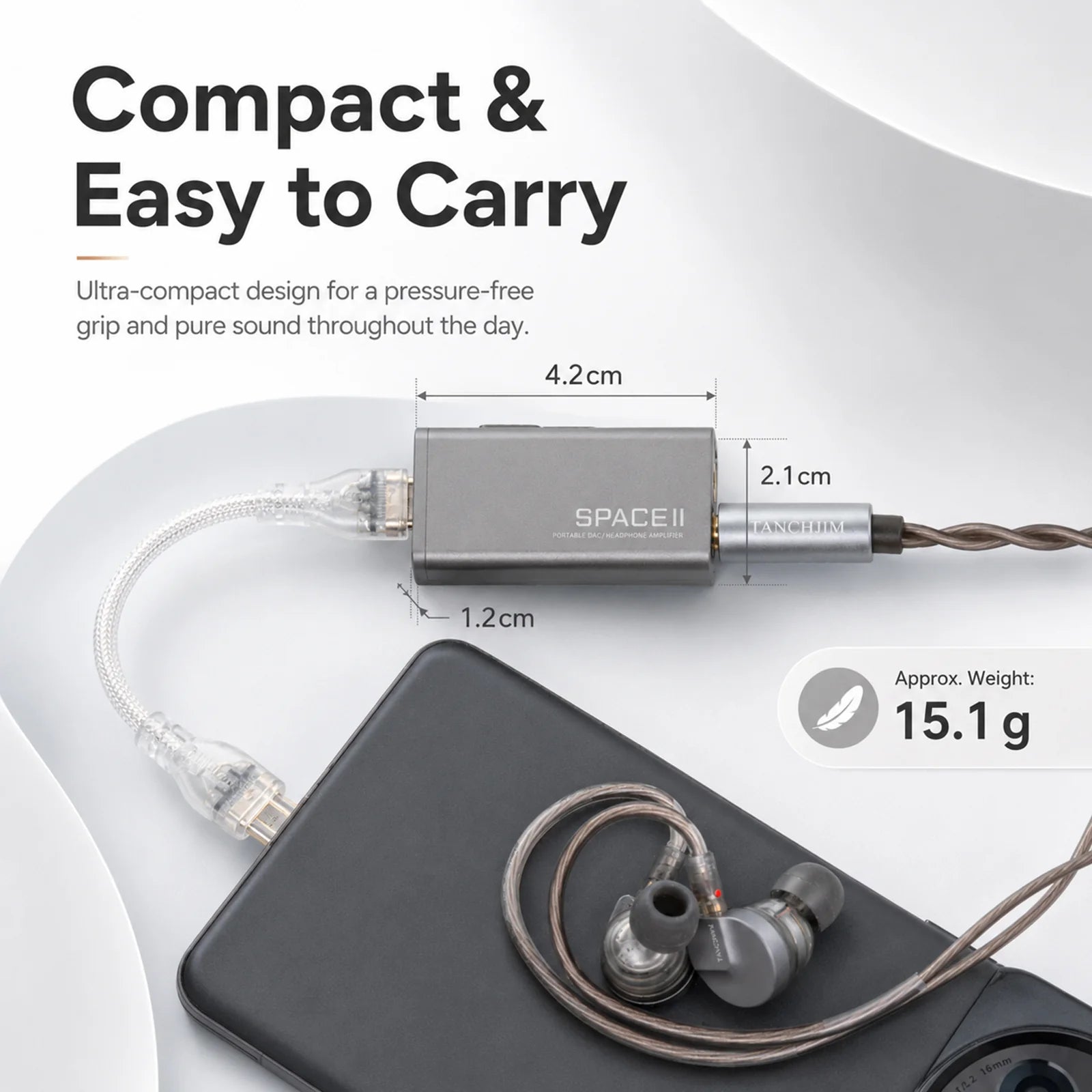 TANCHJIM SPACE II Portable DAC & Amplifier