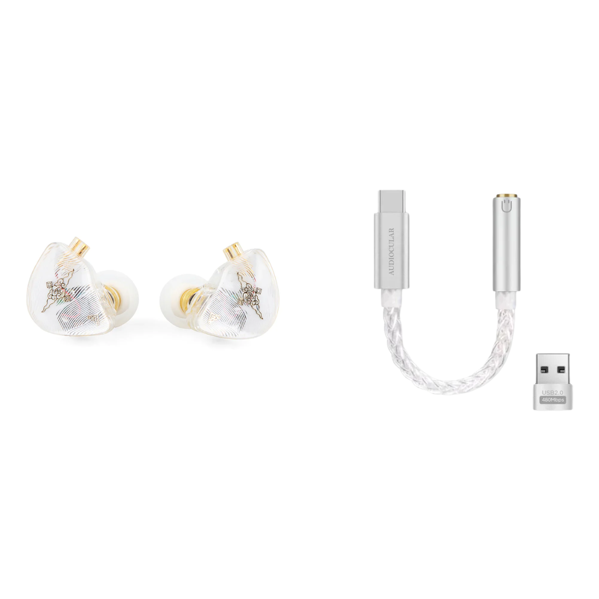 TangZu Wan'er S.G IEM With Mic & Audiocular D07 DAC - The Audio Store