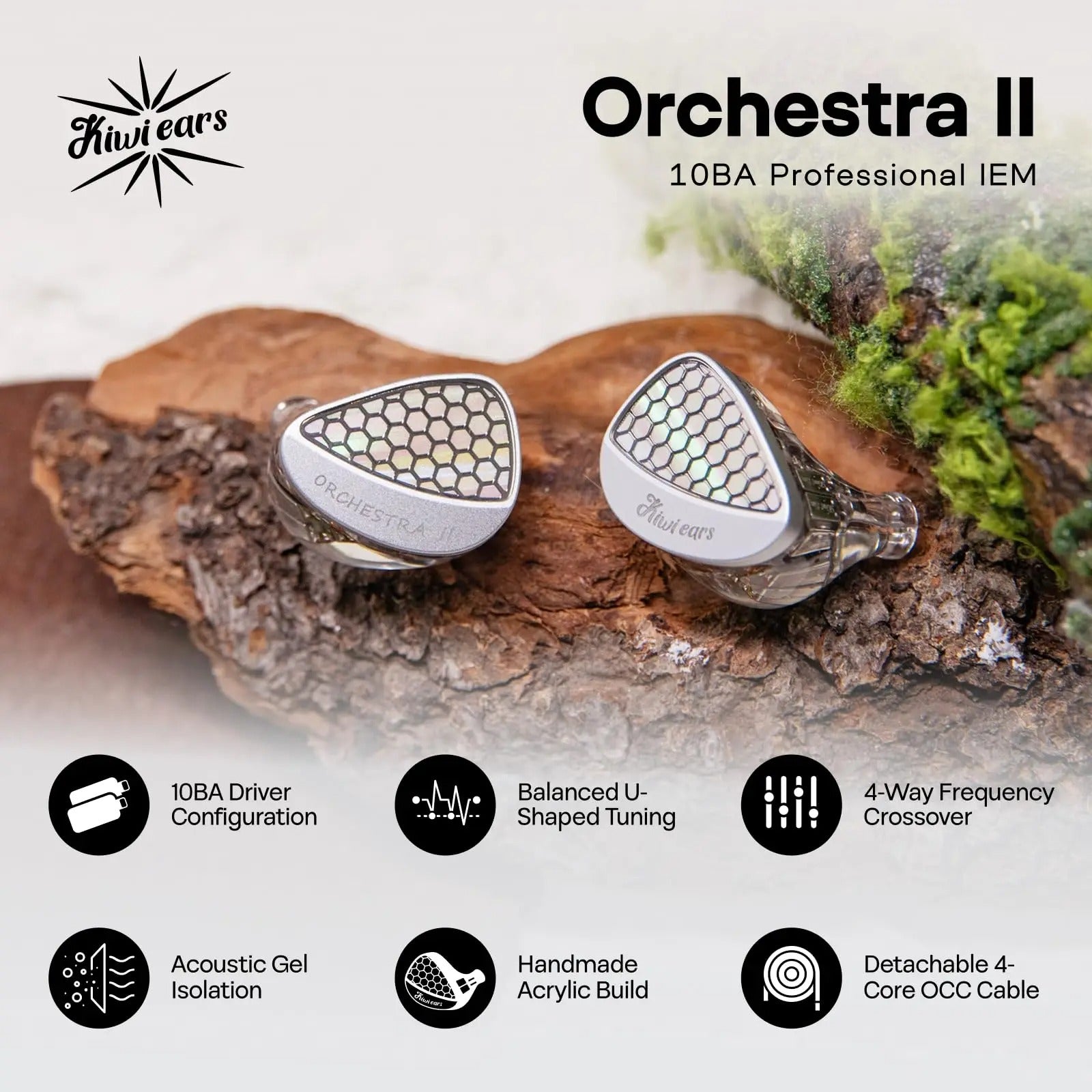 Kiwi Ears Orchestra II 10BA IEM