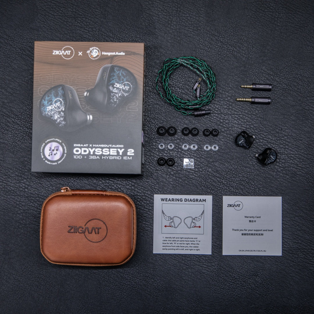 ZiiGaat x Hangout Audio Odyssey 2 IEM